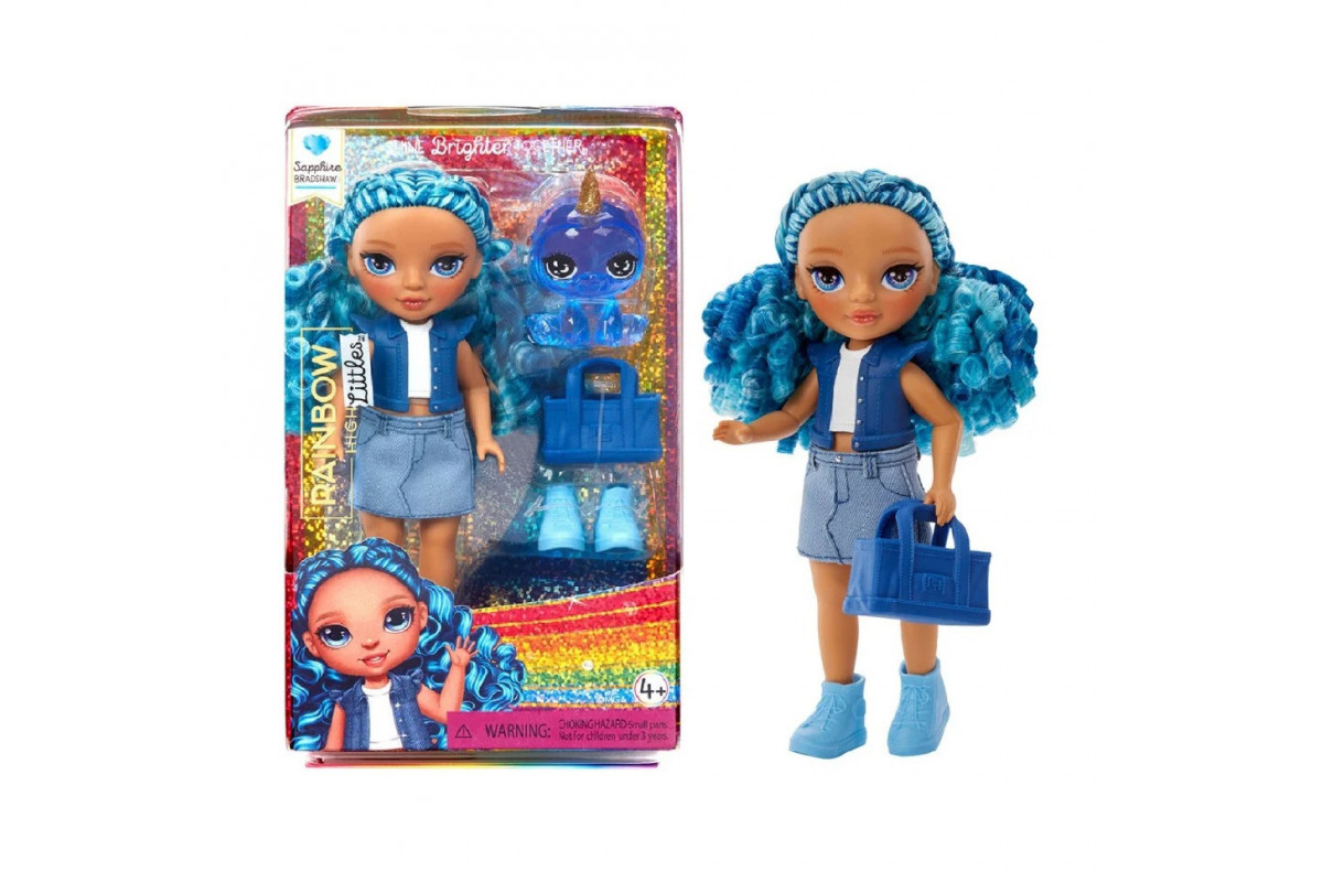 Игровой набор с куклой «Сапфира» Rainbow High 531197 серии «Littles» с аксессуарами