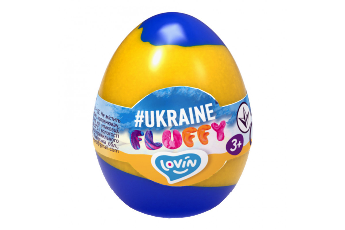 Іграшка-антистрес 40 мл. Fluffy #Ukraine TM Lovin 81004