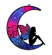 Набор для витражной живописи по номерам "Красивая сказка" FDSGK-12