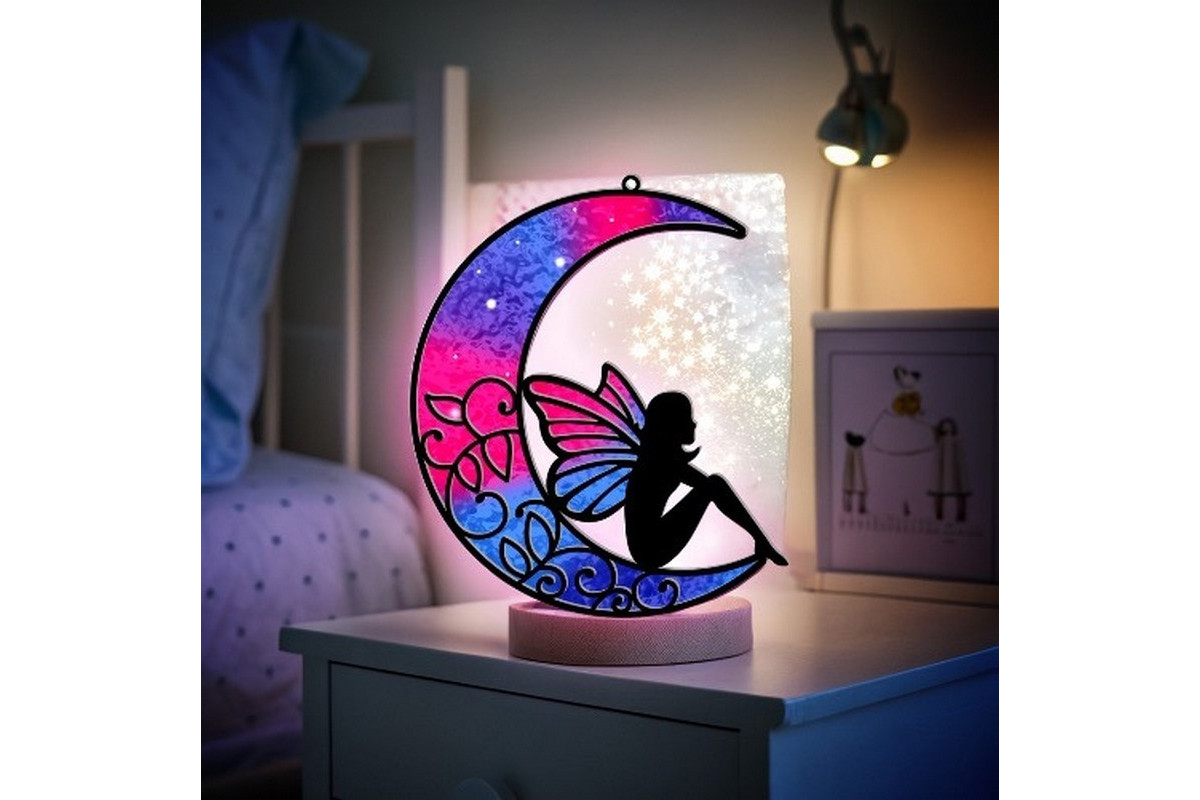 Набор для витражной живописи по номерам "Красивая сказка" FDSGK-12