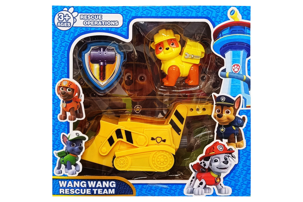 Набір героїв "Щенячий патруль" Раббл 4085-01 фігурки з аксесуарами