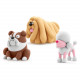Набор пластилина "Собаки-Друзья: Комондор Муди, Бульдог Гипно, Пудель Поппи" ЛИПАКА 60057-UA01 самостоятельно затвердевает