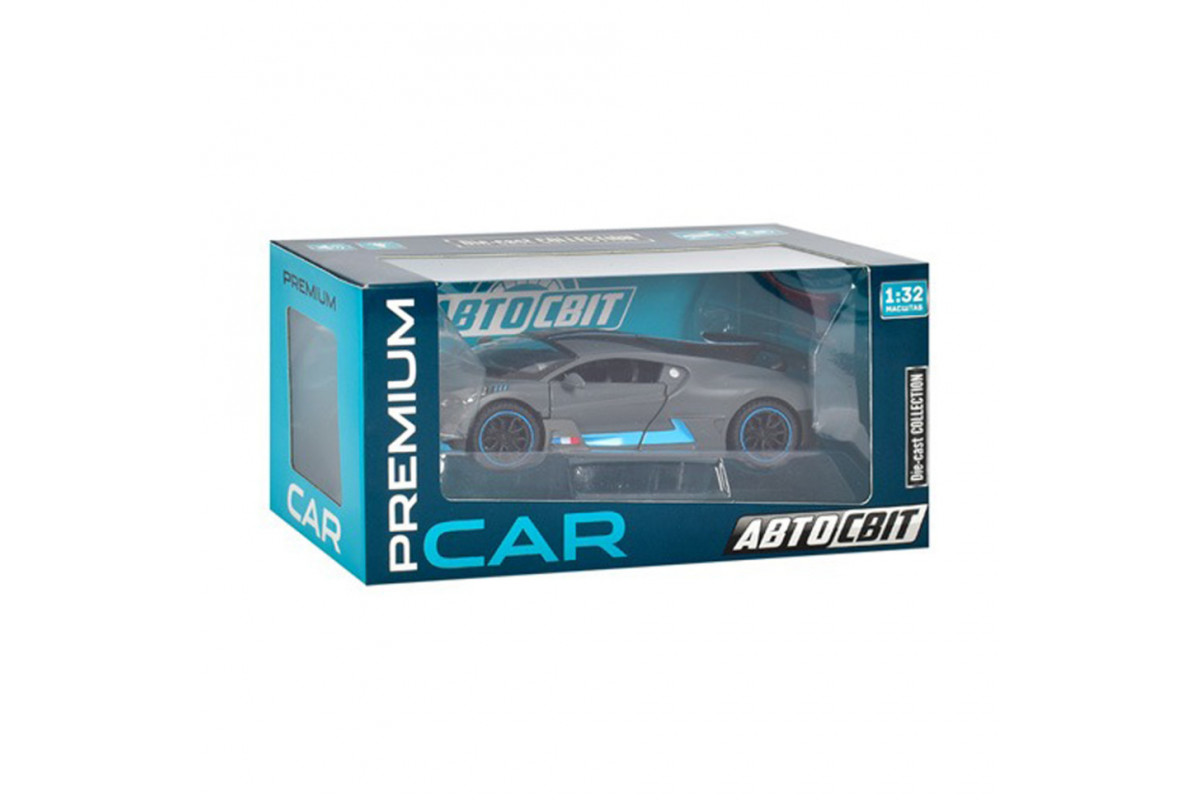Детская игровая машинка "Bugatti" AP-1748(Grey) масштаб 1:32
