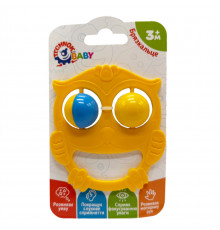 Детская погремушка "Совушка" 9338TXK-10 желтый