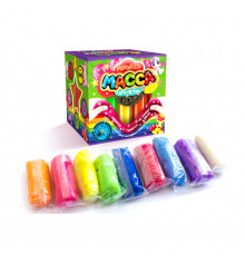 Тесто для лепки "Master Do" 9 цветов MMD-01-01…07 с блестками 7596DT  Вид 2