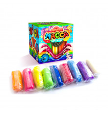 Тесто для лепки "Master Do" 9 цветов MMD-01-01…07 с блестками 7596DT  Вид 3