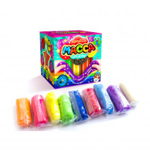 Тесто для лепки "Master Do" 9 цветов MMD-01-01…07 с блестками 7596DT  Вид 5