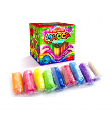 Тесто для лепки "Master Do" 9 цветов MMD-01-01…07 с блестками 7596DT  Вид 7