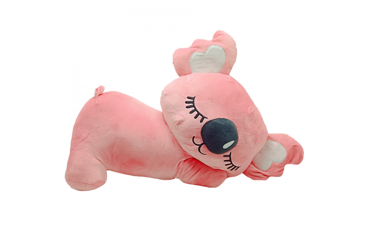Детская мягкая игрушка "Коала" L1129(Pink) игрушка с пледом, размер 50 см