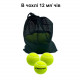 Набір м'ячів для великого тенісу SWDN Tennis Ball NE-TT-3, 3 штуки