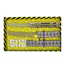 Набір ножів сувенірних дерев'яних SO-2 "МЕТЕЛЬ LEGASY & TANTO ЯКУДЗА GOLD" SO2-4-B