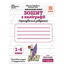 Тетрадь по каллиграфии 1-4 класс 107906 Тренировочные задания