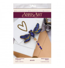 Набор для вышивания бисером «Стрекоза» AD-073 украшения