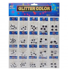 Творчий набір для аплікацій "Очі" 929446, 5 розмірів