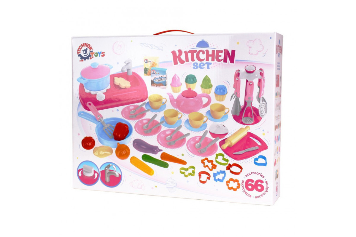 Игрушка "Кухня с набором посуды ТехноК", арт. 7280TXK