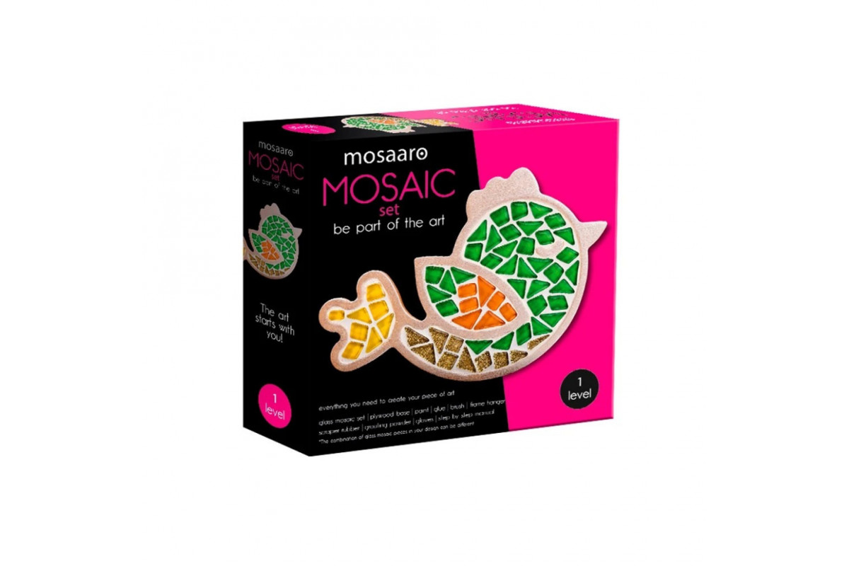 Детский набор для творчества хрустальная мозаика "Птица" MA1005