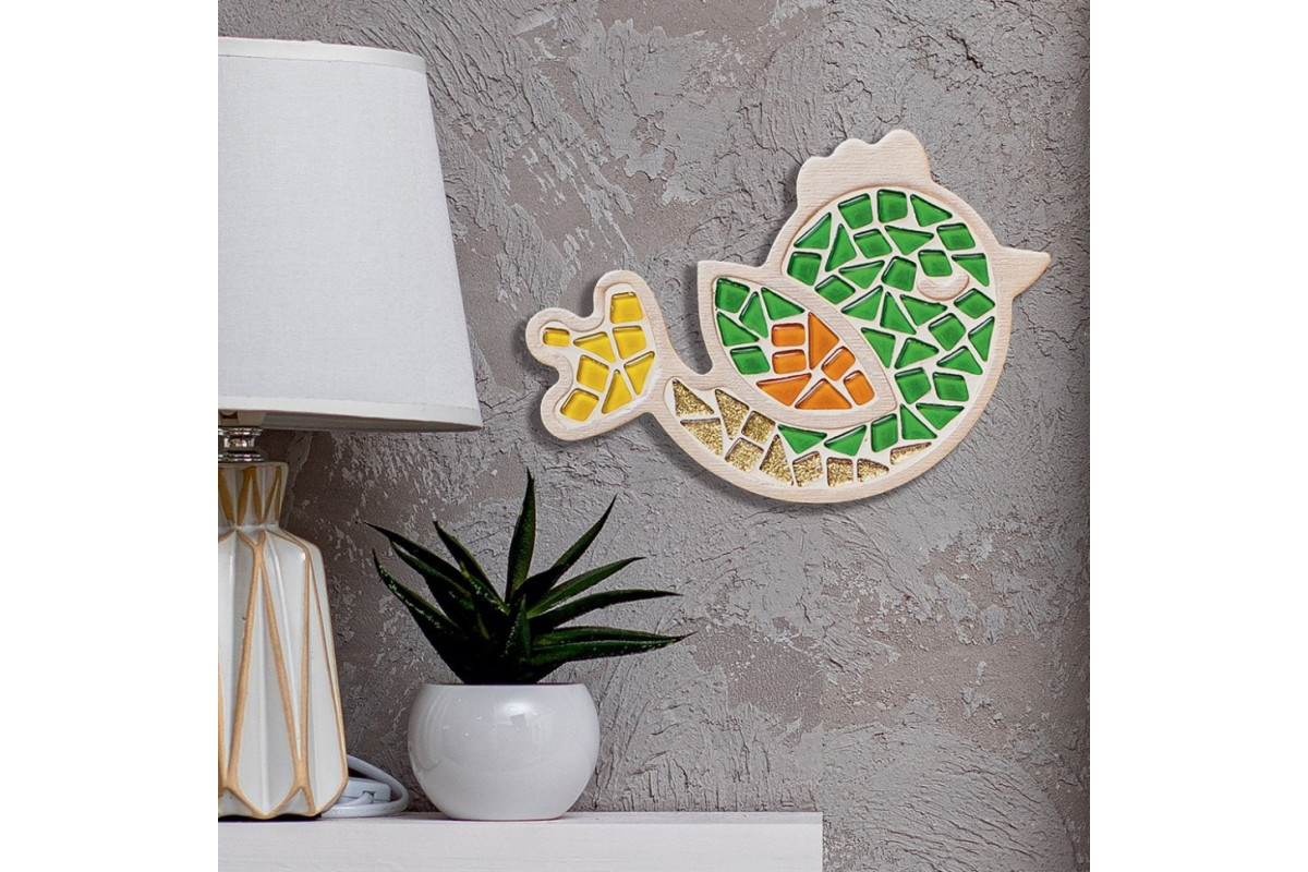 Детский набор для творчества хрустальная мозаика "Птица" MA1005