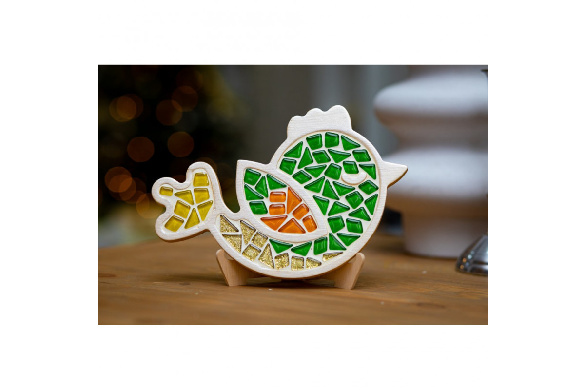 Детский набор для творчества хрустальная мозаика "Птица" MA1005