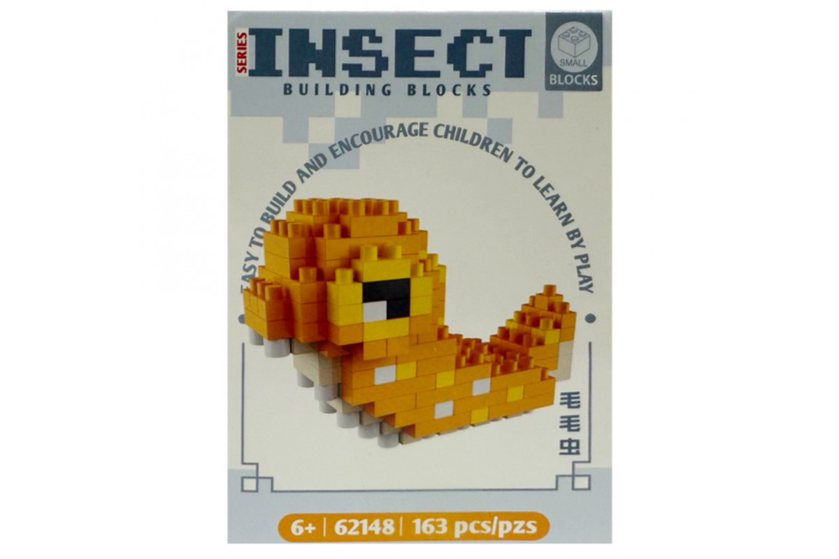 Детский конструктор "Насекомые" A62148, 163 детали