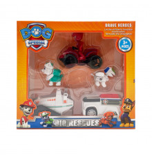 Набор героев "Щенячий патруль" SK35-3(Red) 3 героя и транспорт