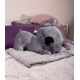 Детская мягкая игрушка "Коала" L1129(Grey) игрушка с пледом, размер 50 см