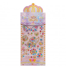 Наклейки декоративні "Кристали" XY-022-4 на планшеті