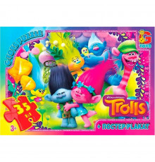 Пазлы детские "Тролли" TR0075, 35 элементов