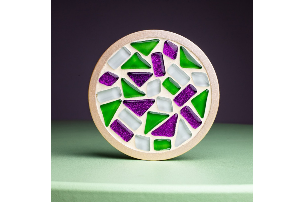 Детский набор для творчества хрустальная мозаика "Подставка для чашек" MA1001