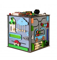 Розвиваюча іграшка Бізікуб TG3461117500, 30х30х30 см Сірий