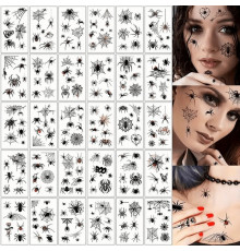 Набор детских временных татуировок "Halloween black" tatto-halloween-black-set-30