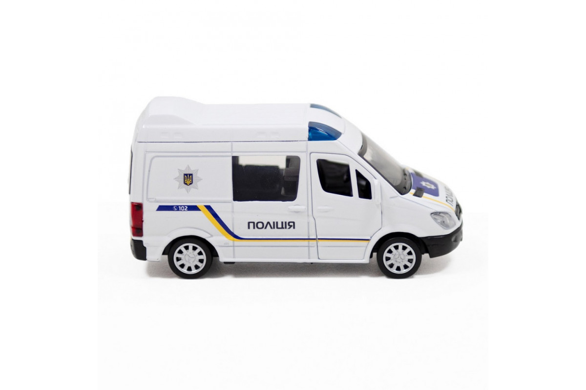 Автомодель детская Полиция Mersedes-Benz Sprinter TechnoDrive 250294 инерционная