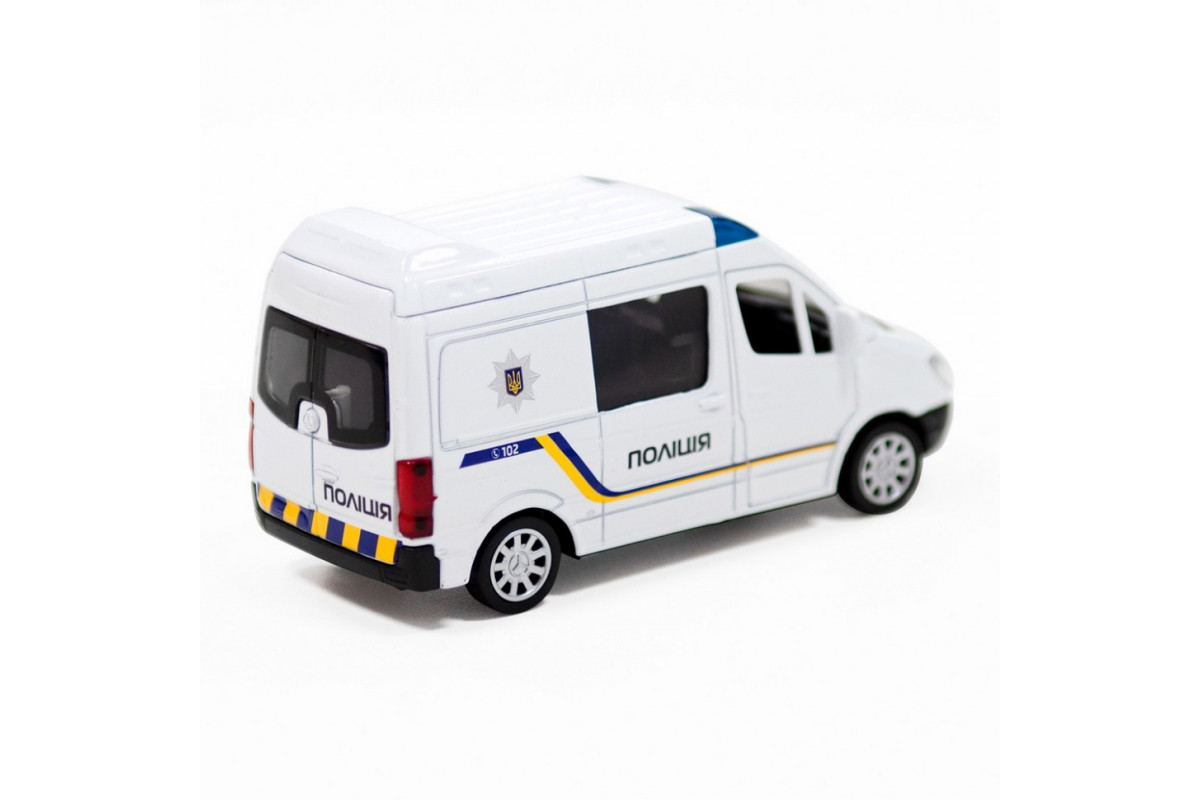 Автомодель детская Полиция Mersedes-Benz Sprinter TechnoDrive 250294 инерционная