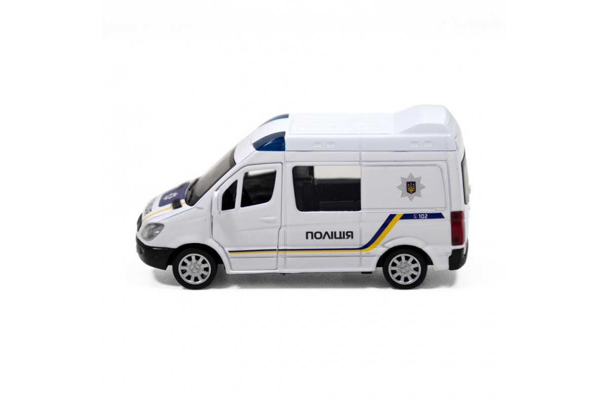 Автомодель детская Полиция Mersedes-Benz Sprinter TechnoDrive 250294 инерционная