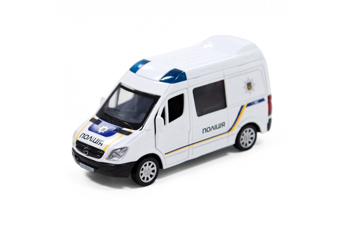 Автомодель детская Полиция Mersedes-Benz Sprinter TechnoDrive 250294 инерционная