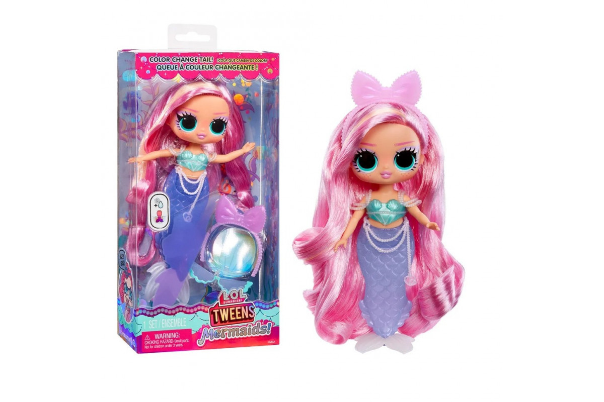 Ігровий набір із лялькою "Лола Вейв" L.O.L. Surprise! 510451 серії "Tweens Mermaids!" з аксесуарами