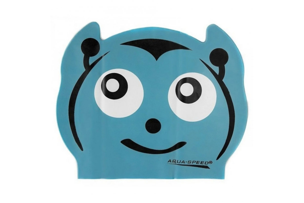 Шапка для плавання "ZOO Latex UFO" 5766 Aqua Speed ​​116-ufo, синій, OSFM