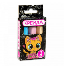 Детский Мел Карандаш Strateg 50110 разноцветный 3 шт