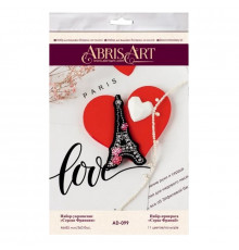 Набор для вышивания бисером «Сердце Франции» AD-099 украшения