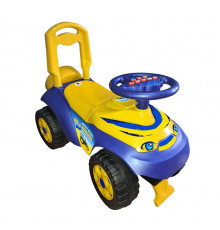 Детская каталка толокар "Машинка" 0142/17UA, музыкальная, до 35 кг