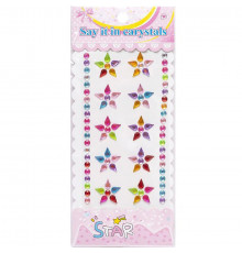 Наклейка камни "Звездочки" XY-005 для авто, ноутбуков, телефонов Вид 6