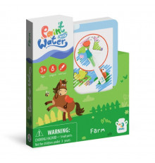 Набор водных раскрасок "Ферма" 300311 с маркером для воды