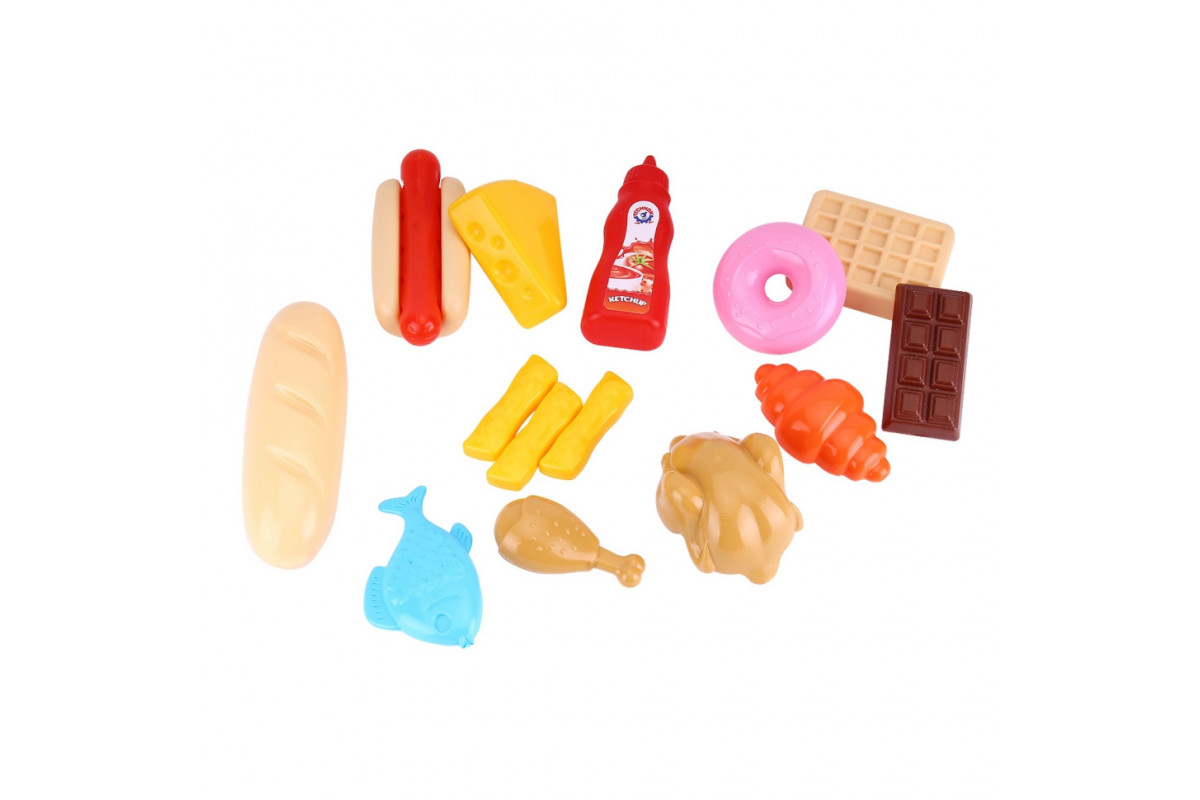 Ігровий набір "Продукти" ТехноК 8706TXK 15 предметів