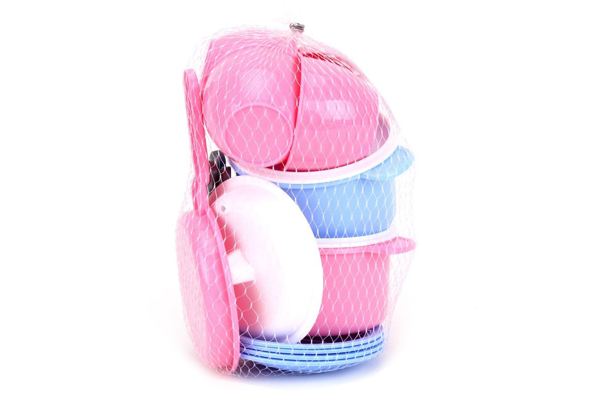 Игрушка посуда "Маринка 1 ТехноК", арт. 2209TXK(Pnk) 15 Предметов