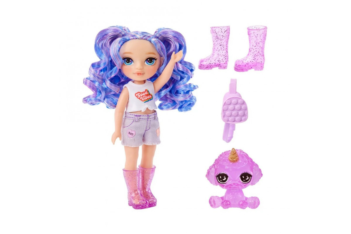 Игровой набор с куклой «Аметиста» Rainbow High 531234 серии «Littles» с аксессуарами