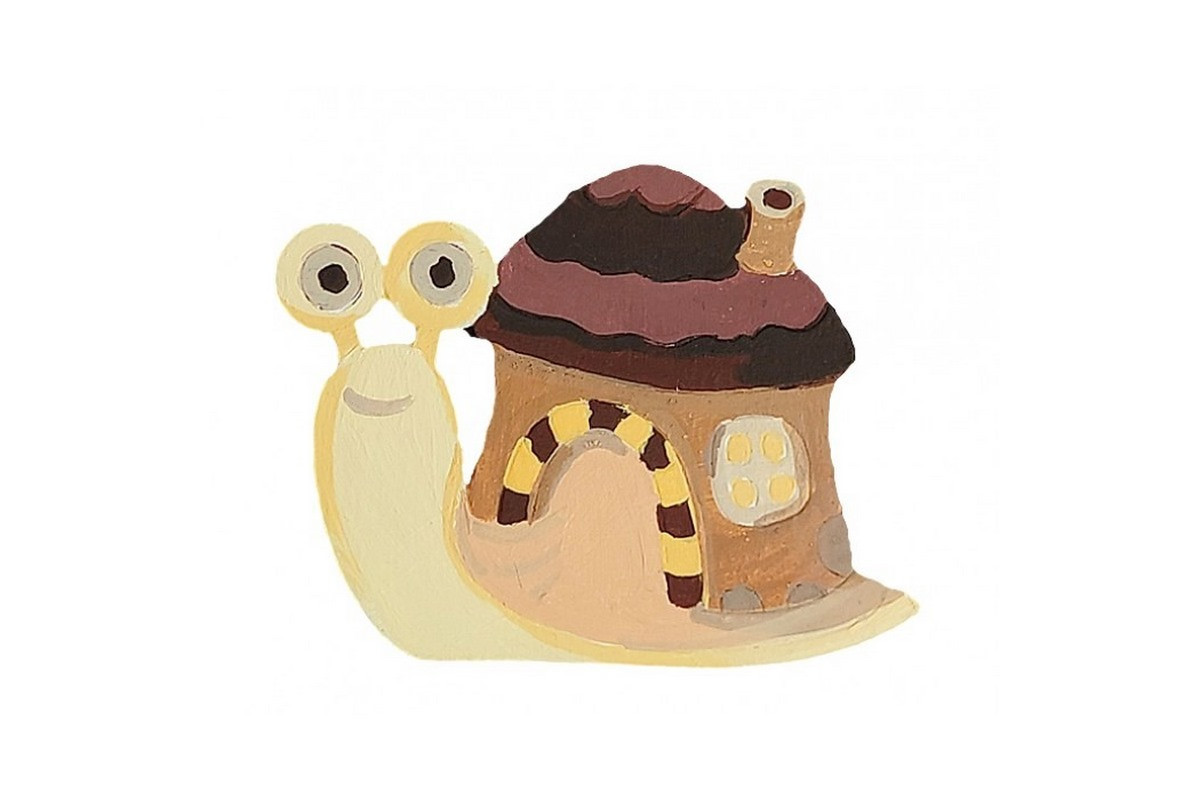 Набір дитячої творчості Розпис по дереву "Магніти-равлик та жабка" РД-013