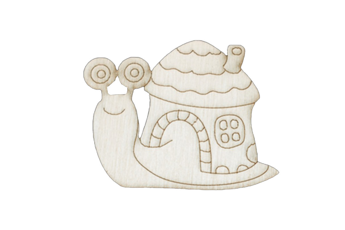 Набір дитячої творчості Розпис по дереву "Магніти-равлик та жабка" РД-013