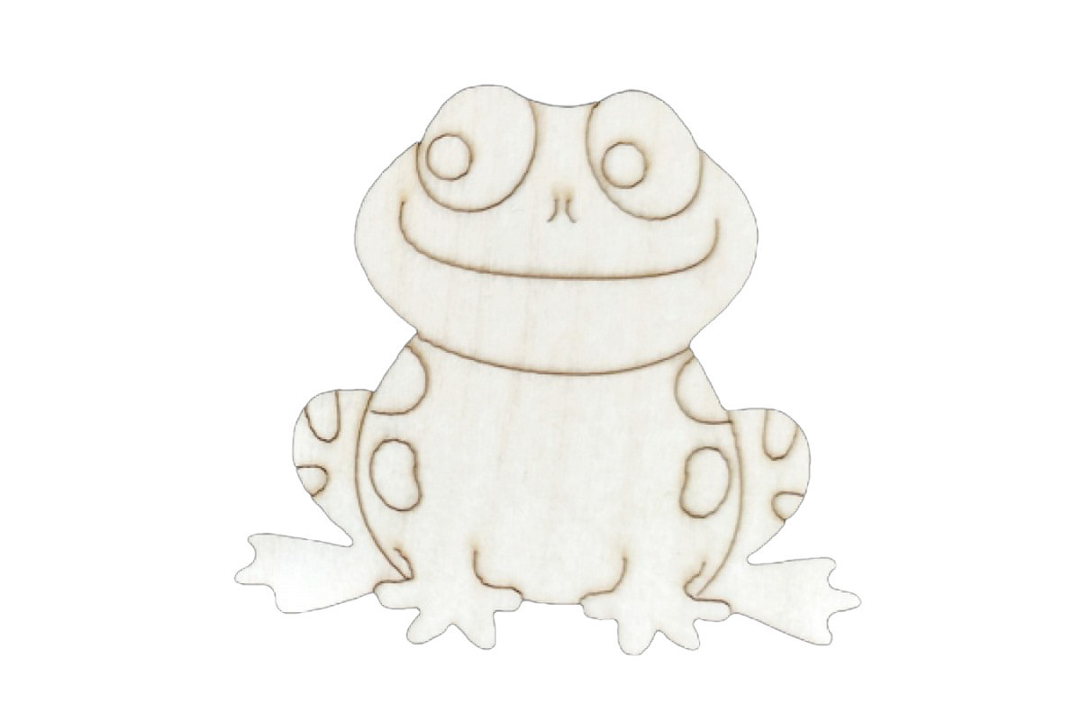 Набір дитячої творчості Розпис по дереву "Магніти-равлик та жабка" РД-013