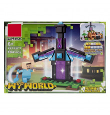 Детский конструктор "Minecraft" YZ7237-1, 104 детали
