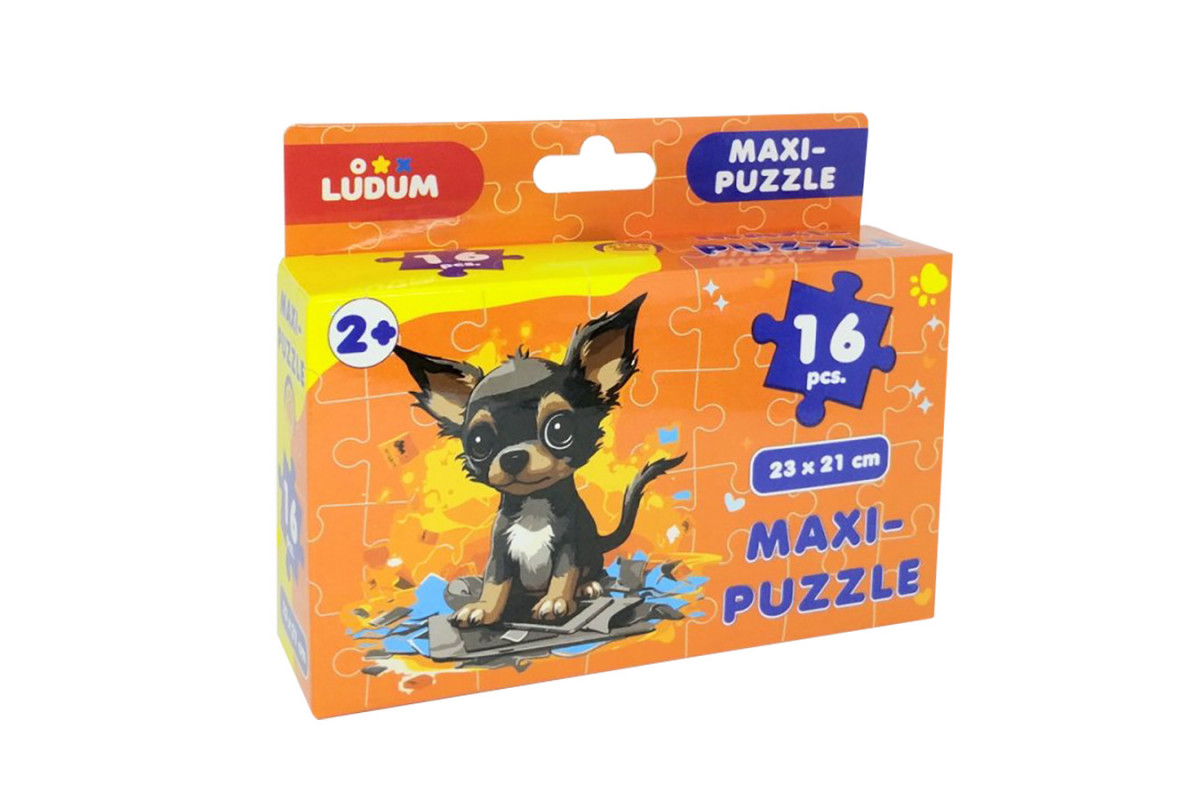 Пазл дитячий максі "Собачка" ME5032-05, 16 великих елементів