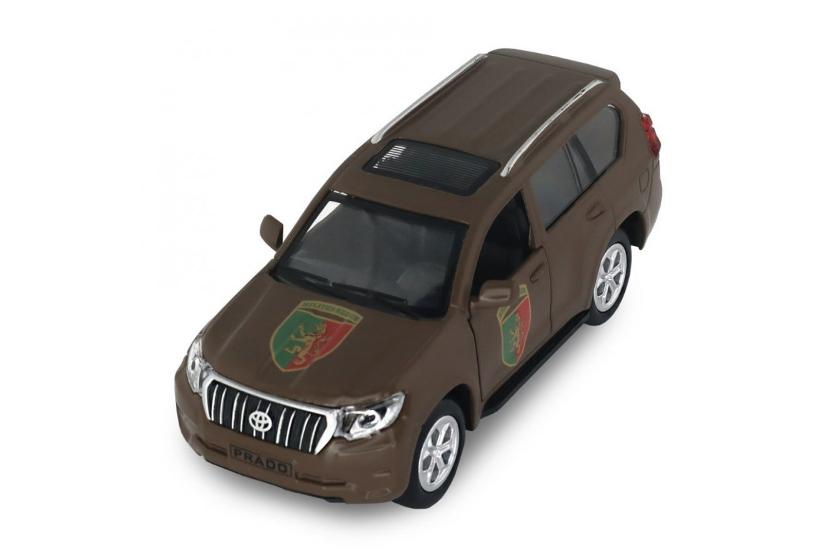 Автомодель серии "Шевроны Героев" Toyota Prado "24 ОМБр" TechnoDrive KM618824